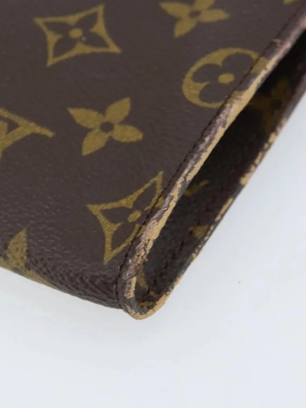 LOUIS VUITTON Monogram Bucket PM Accessory Pouch LV Auth ka2841